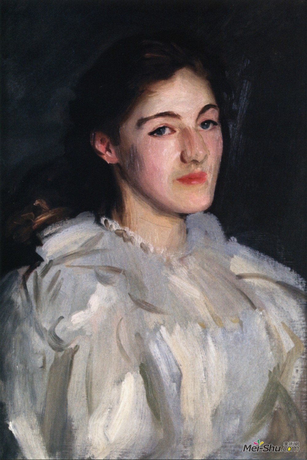 约翰·辛格·萨金特(John Singer Sargent)高清作品《塞西莉荷马》