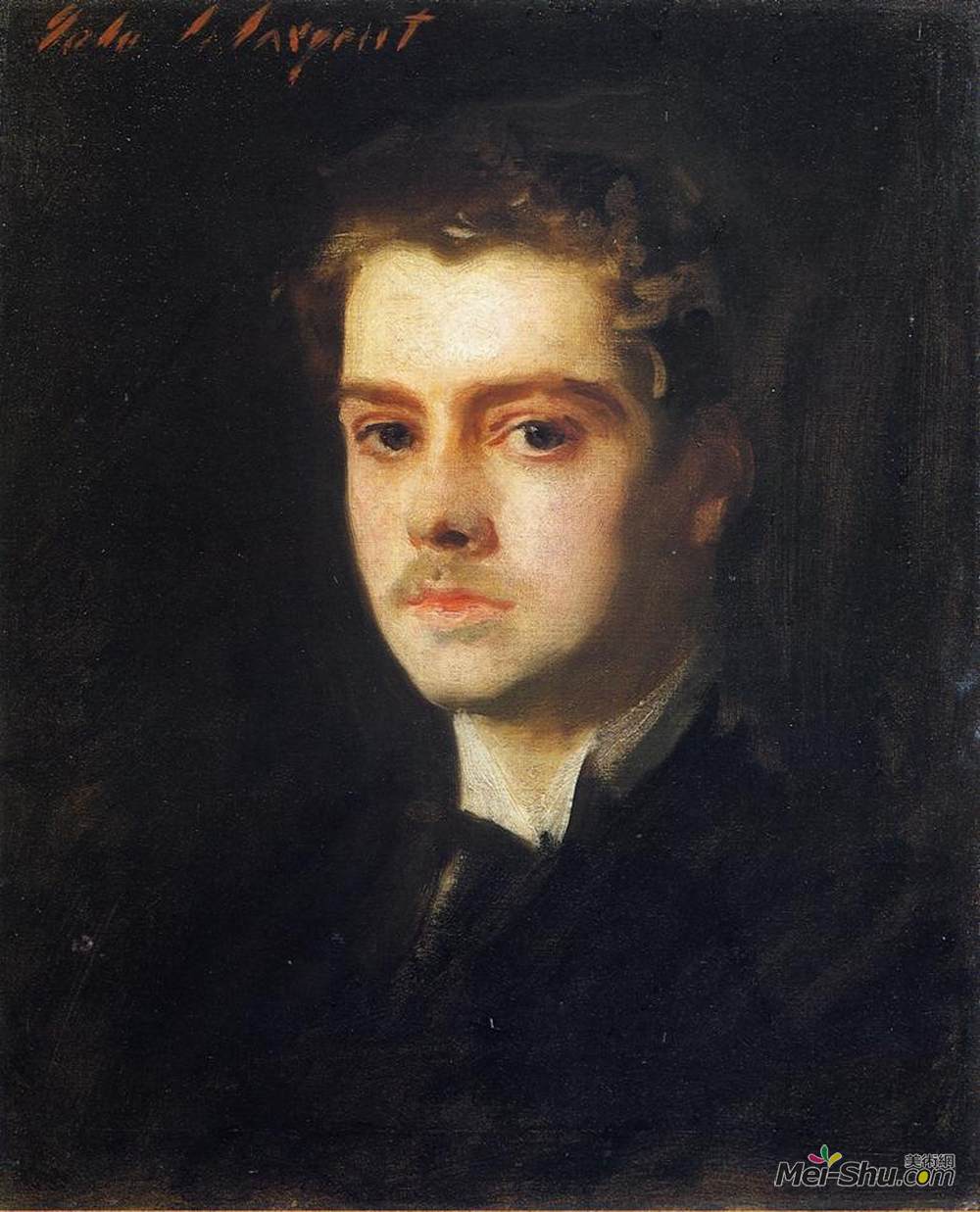 约翰·辛格·萨金特(John Singer Sargent)高清作品《查尔斯帕森斯的屋大维》