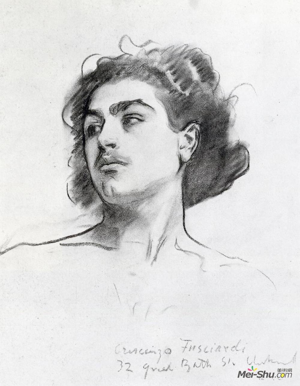 约翰·辛格·萨金特(John Singer Sargent)高清作品《福斯卡迪斯》