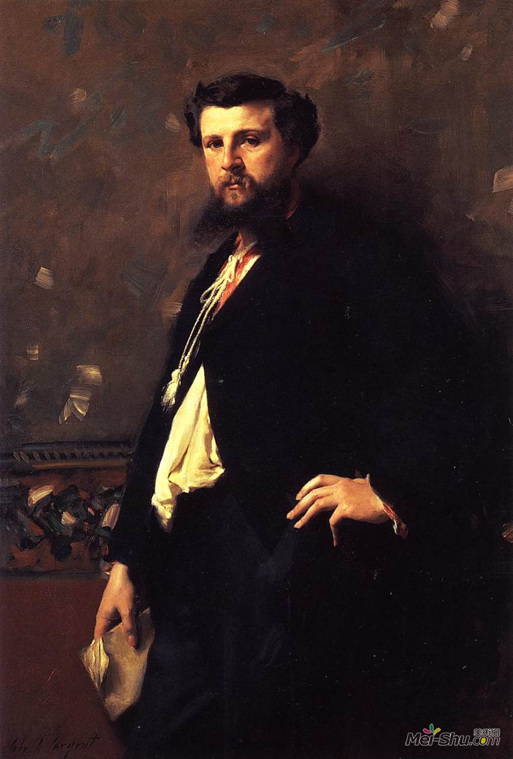 约翰·辛格·萨金特(John Singer Sargent)高清作品《爱德华巴列隆》