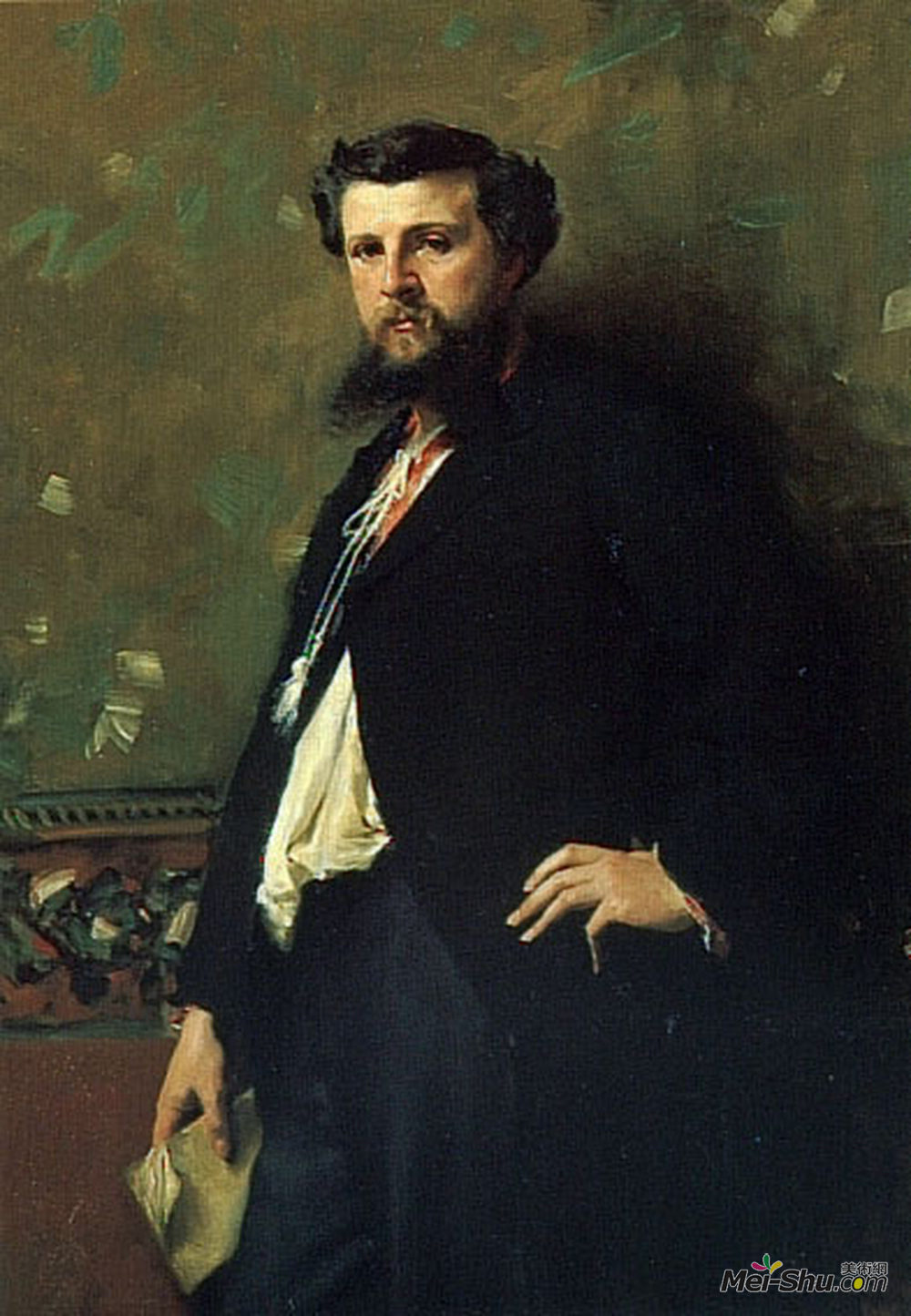 约翰·辛格·萨金特(John Singer Sargent)高清作品《爱德华巴列隆》