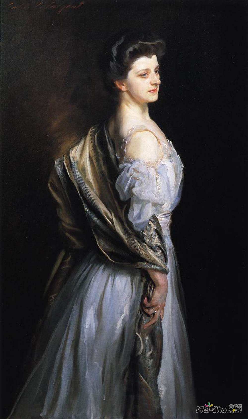 约翰·辛格·萨金特(John Singer Sargent)高清作品《海伦布莱斯》
