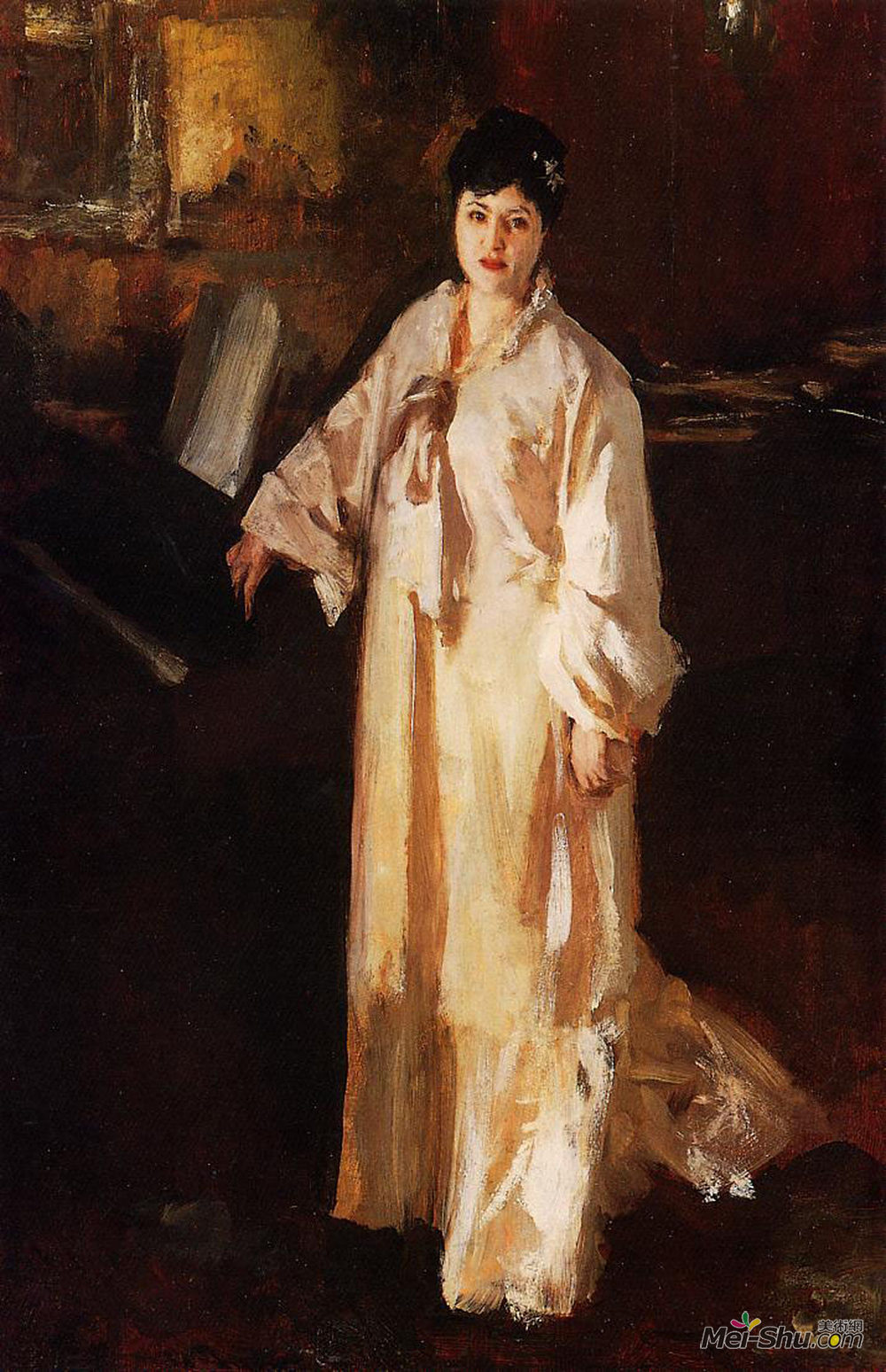 约翰·辛格·萨金特(John Singer Sargent)高清作品《戈蒂埃》