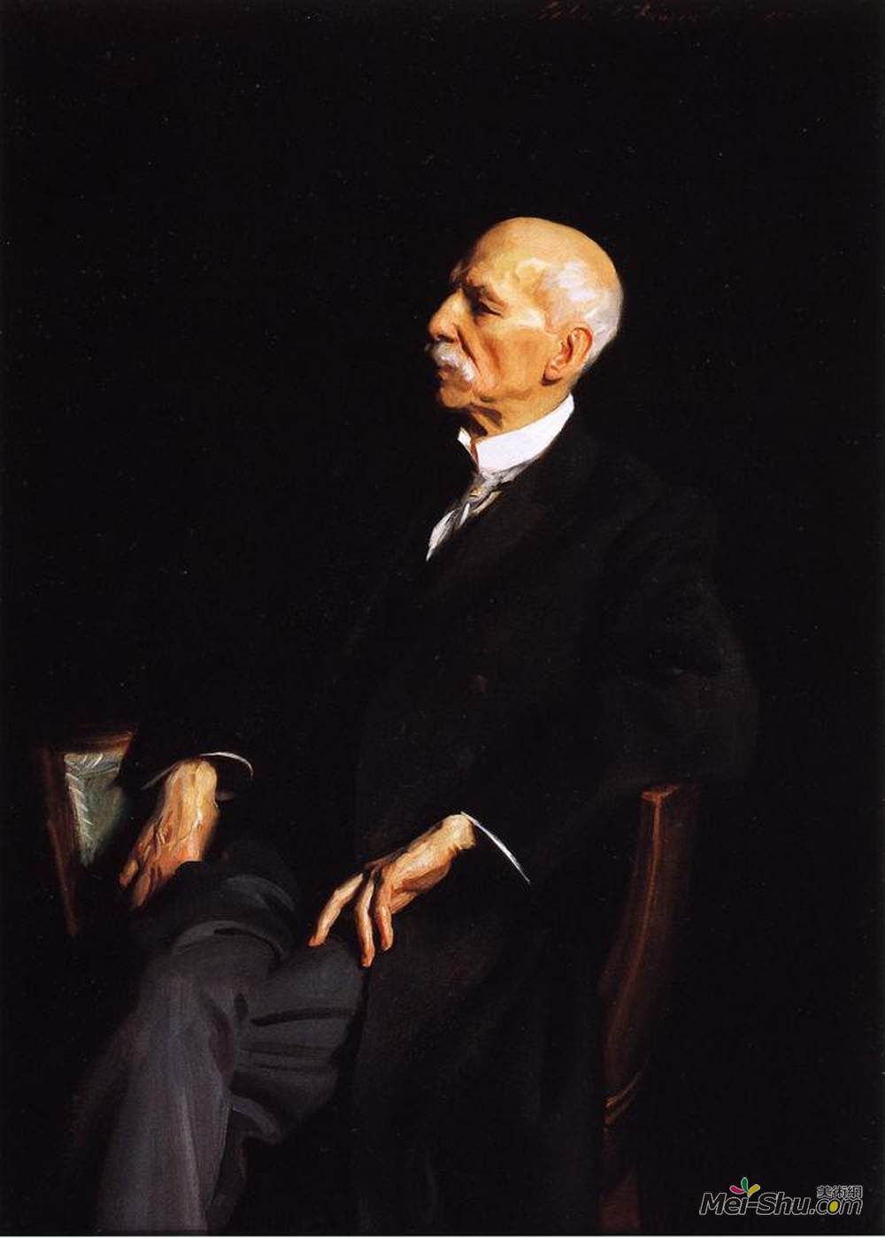 约翰·辛格·萨金特(John Singer Sargent)高清作品《曼努埃尔加西亚》