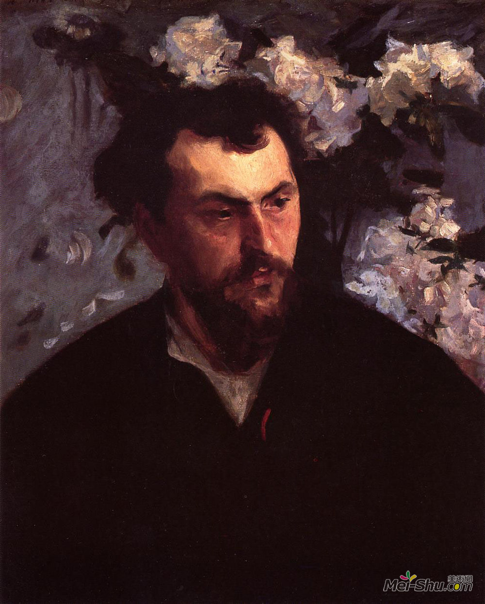 约翰·辛格·萨金特(John Singer Sargent)高清作品《恩斯特·安·杜兹的肖像》