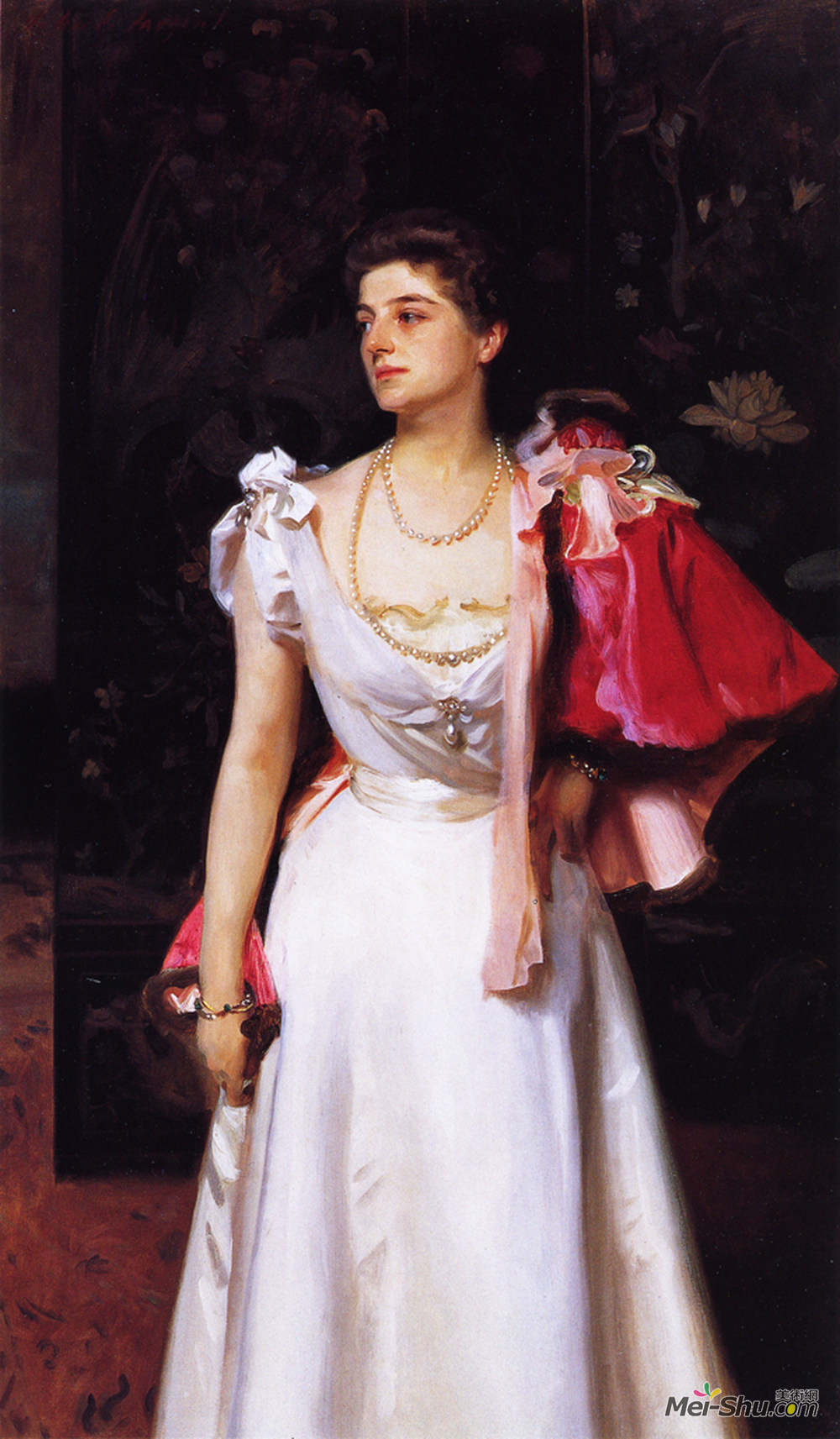 约翰·辛格·萨金特(John Singer Sargent)高清作品《Princess Demidoff (Sophie Ilarinovna)》