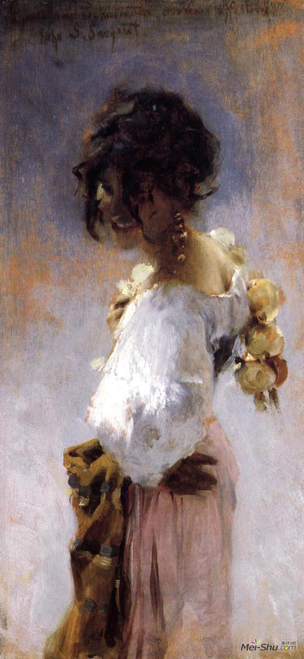 约翰·辛格·萨金特(John Singer Sargent)高清作品《罗西纳》