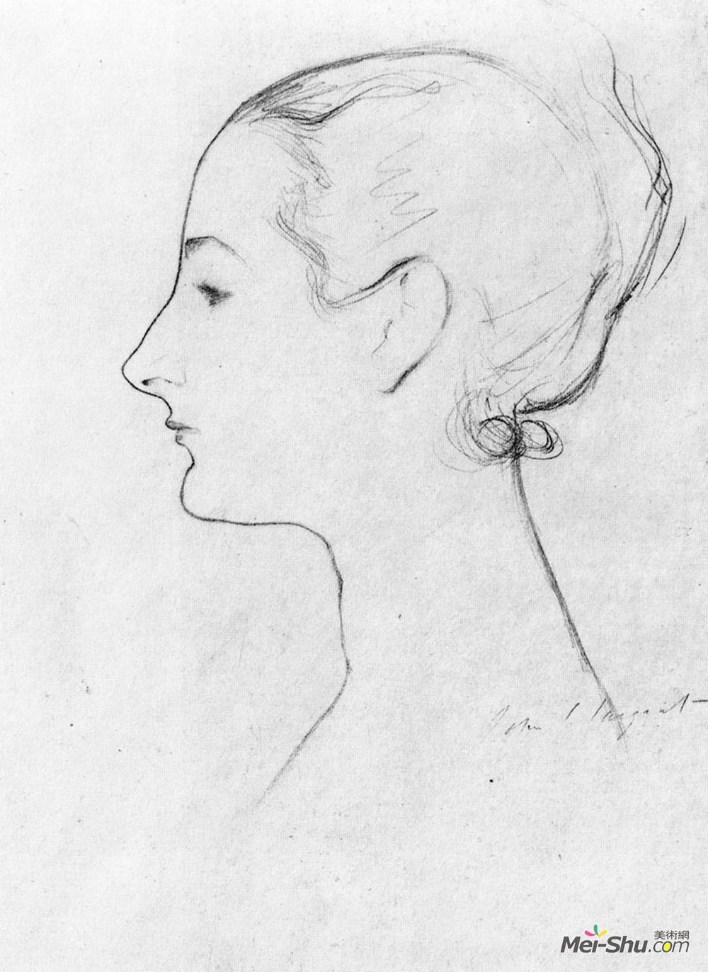 约翰·辛格·萨金特(John Singer Sargent)高清作品《Study for Madame X》