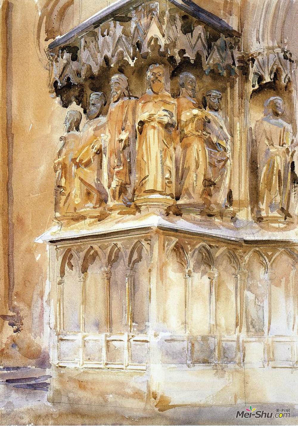 约翰·辛格·萨金特(John Singer Sargent)高清作品《塔拉贡纳》
