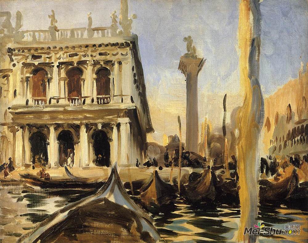 约翰·辛格·萨金特(John Singer Sargent)高清作品《图书管理员》