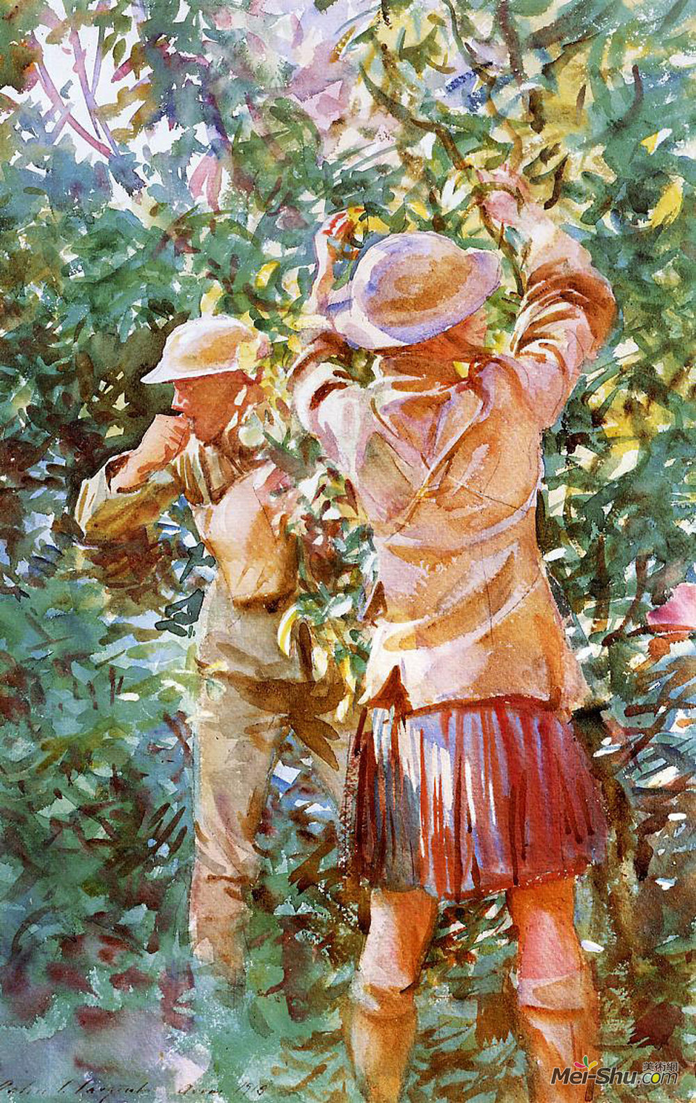约翰·辛格·萨金特(John Singer Sargent)高清作品《你不可偷窃》