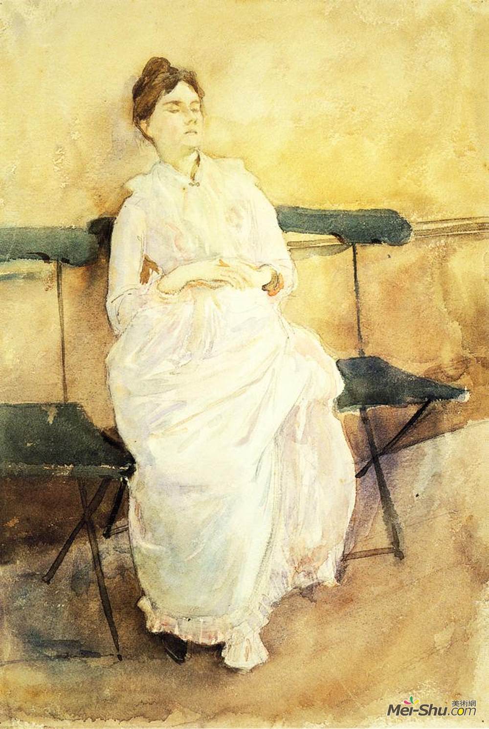 《紫罗兰萨金特》约翰·辛格·萨金特(john singer sargent)高清作品