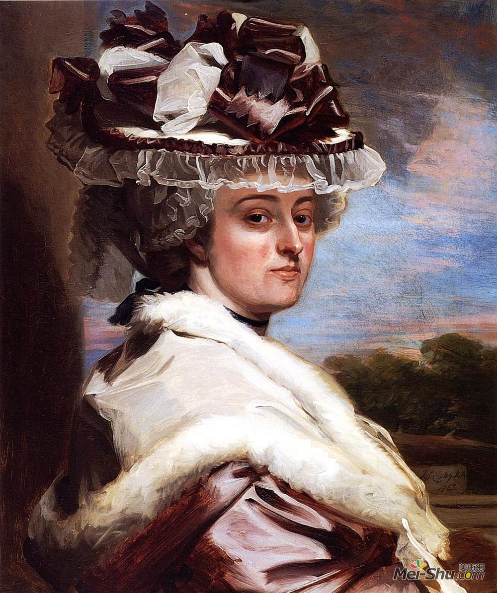 约翰·辛格顿·科普利(John Singleton Copley)高清作品《拉蒂亚·巴尔福》