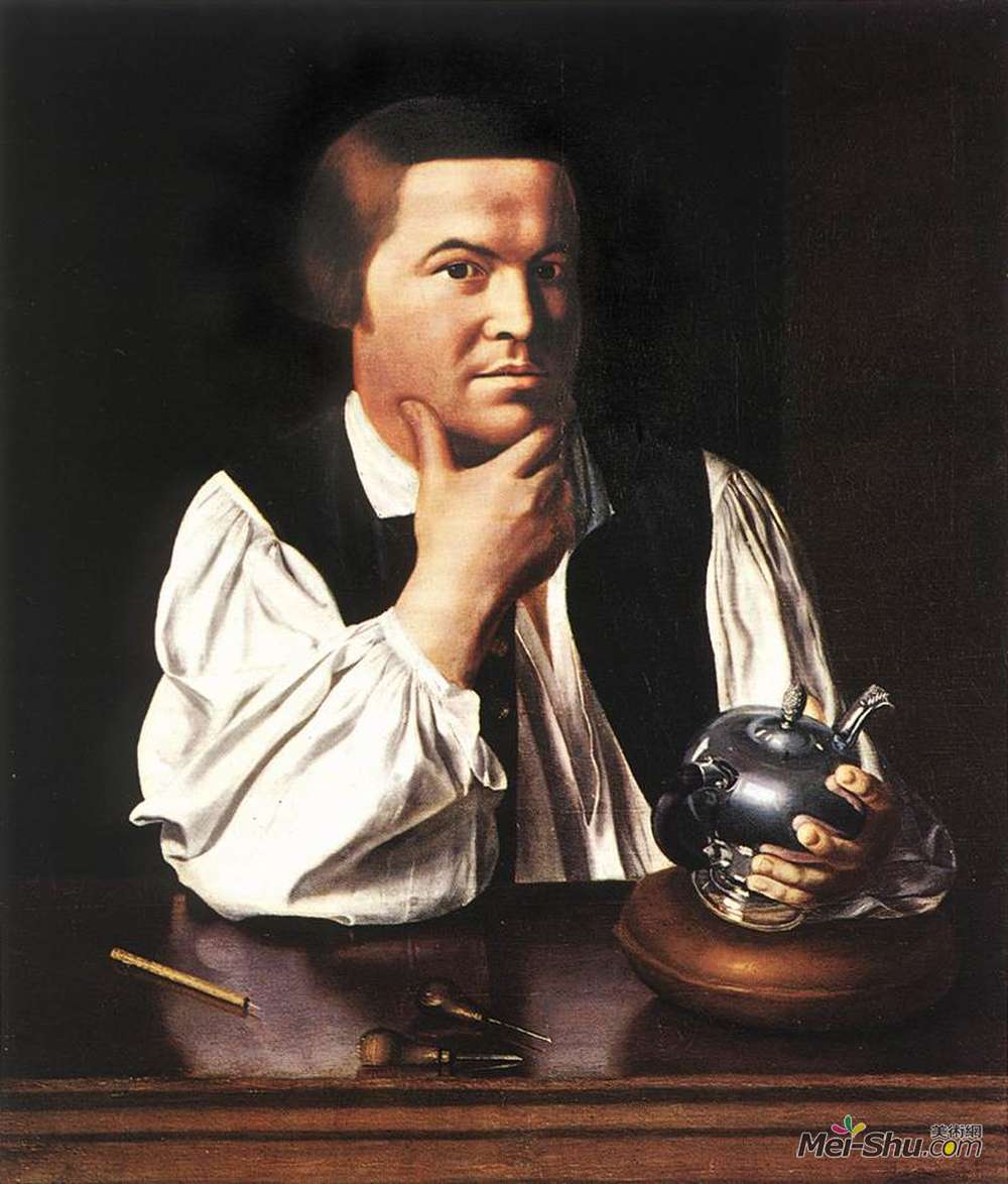 约翰·辛格顿·科普利(John Singleton Copley)高清作品《保罗敬畏》