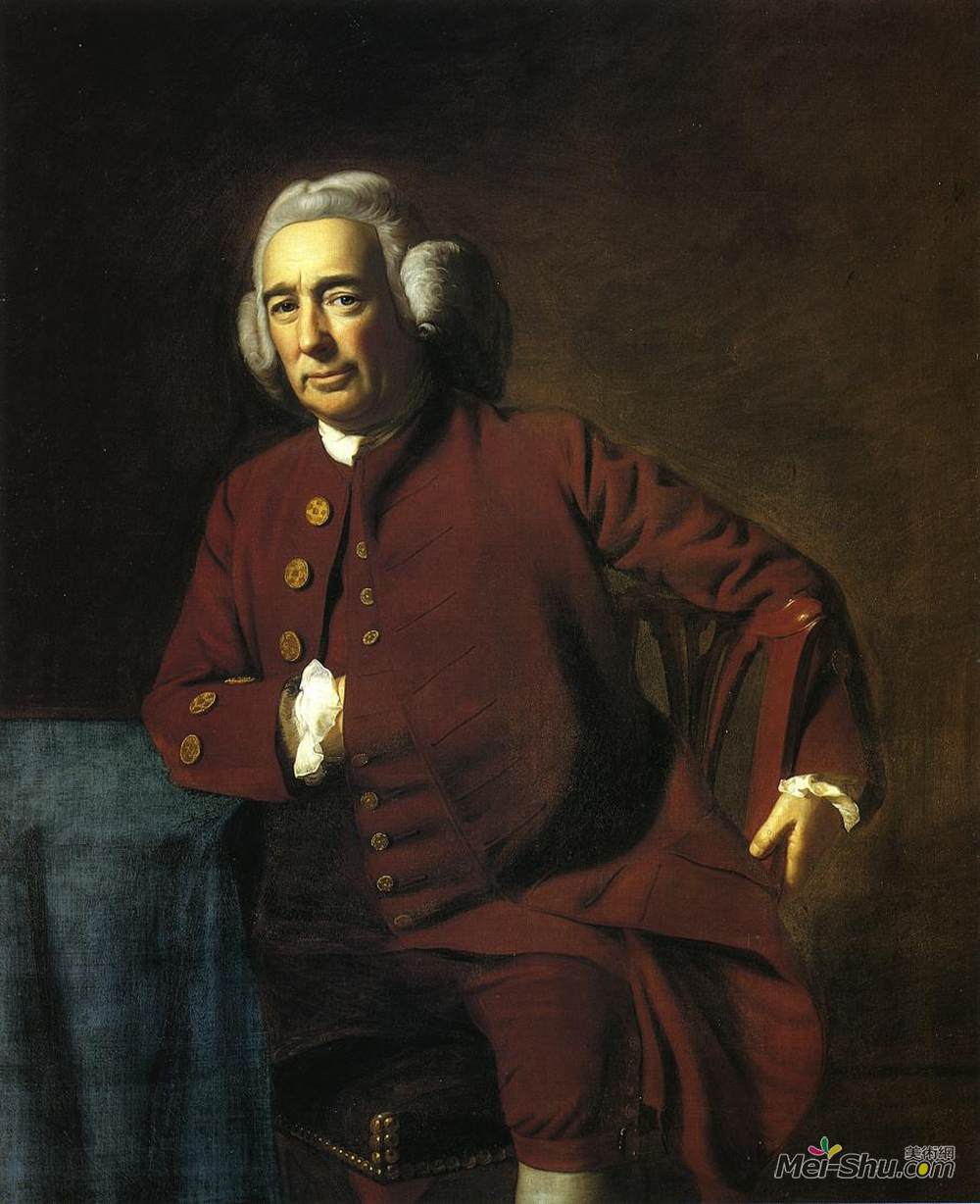 约翰·辛格顿·科普利(John Singleton Copley)高清作品《西尔维斯特·加德纳》