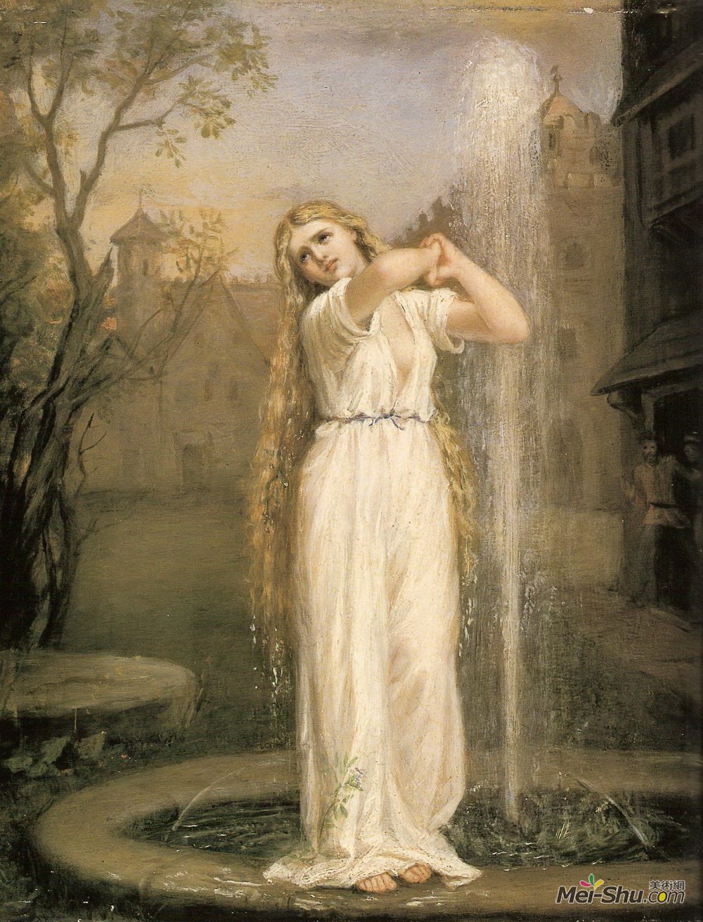 约翰·威廉·沃特豪斯(John William Waterhouse)高清作品《水碱》