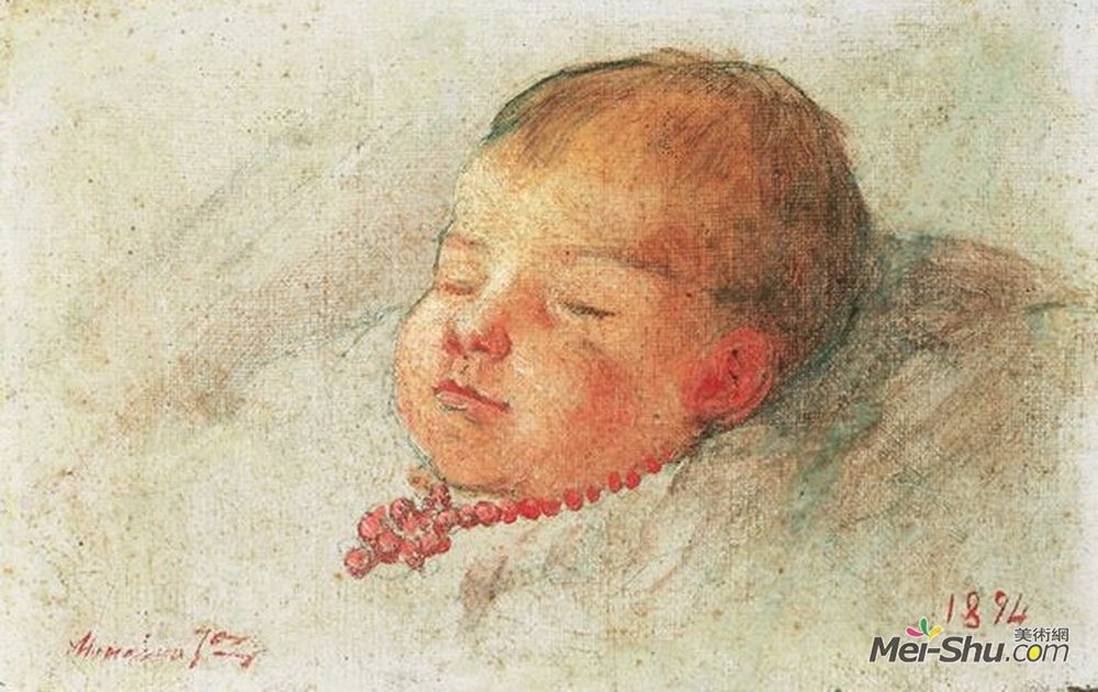 若塞·费尔拉兹·德·阿尔梅达·茹尼奥尔(Jose Ferraz de Almeida Junior)高清作品《男孩》