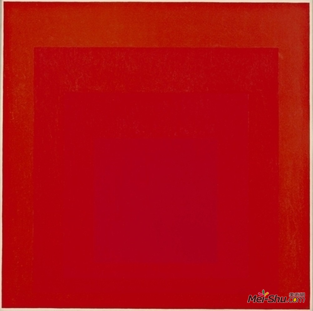 约瑟夫·亚伯斯(Josef Albers)高清作品《向广场致敬：宽广的呼唤》