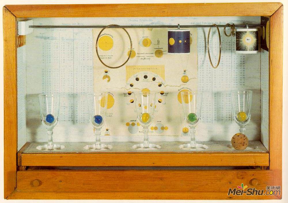 约瑟夫·康奈尔(Joseph Cornell)高清作品《无题（太阳集）》