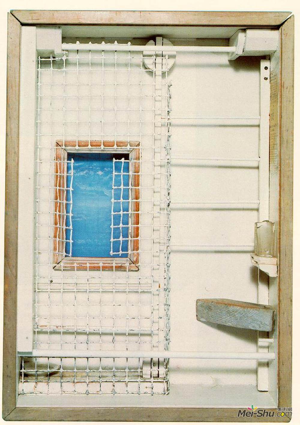 约瑟夫·康奈尔(Joseph Cornell)高清作品《走向蓝色半岛》
