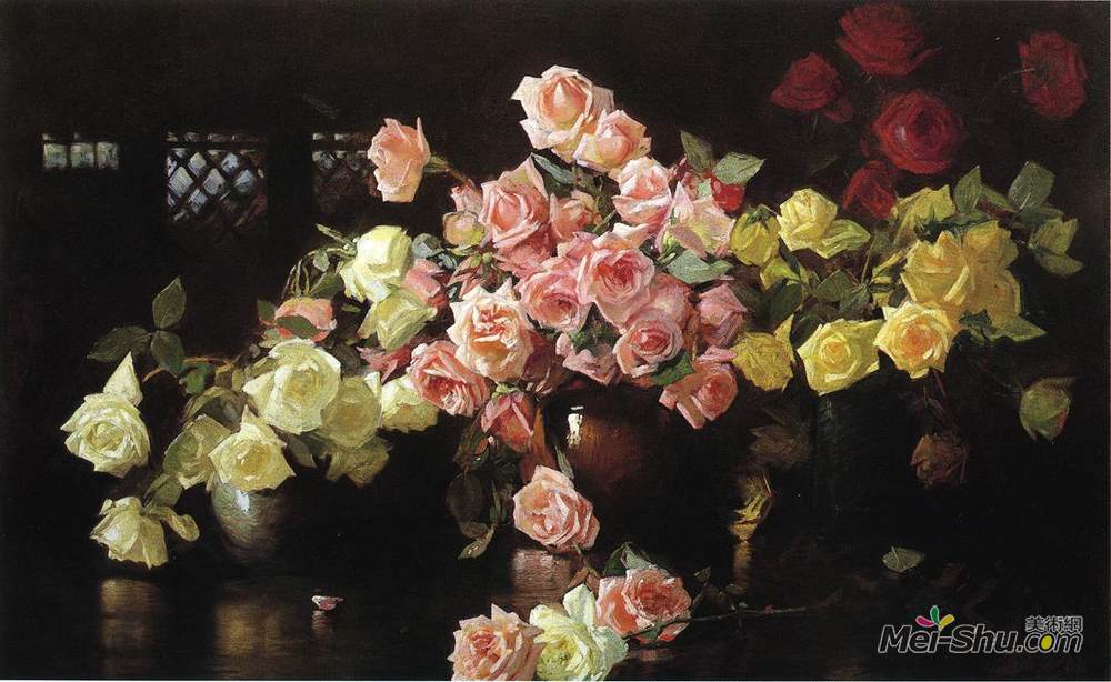 约瑟夫·德坎普(Joseph DeCamp)高清作品《玫瑰》