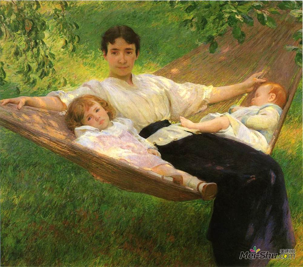 约瑟夫·德坎普(Joseph DeCamp)高清作品《吊床》