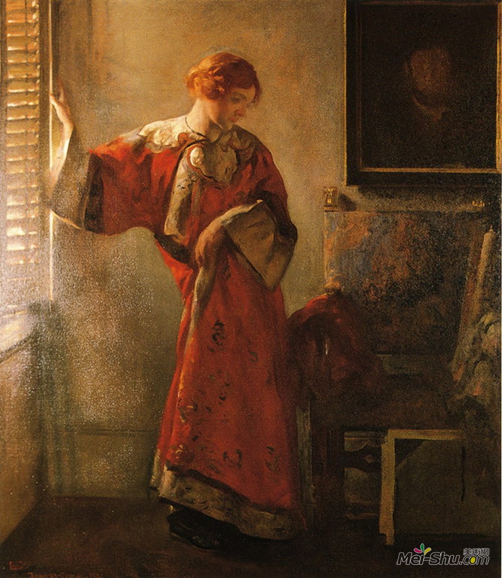 约瑟夫·德坎普(Joseph DeCamp)高清作品《窗帘》