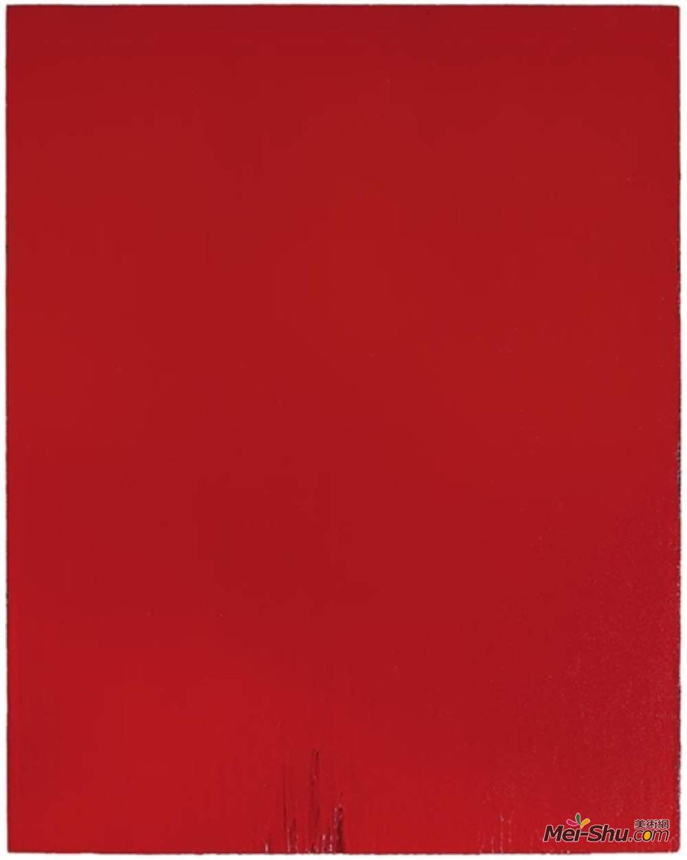 约瑟夫马里奥尼(Joseph Marioni)高清作品《红色绘画13》