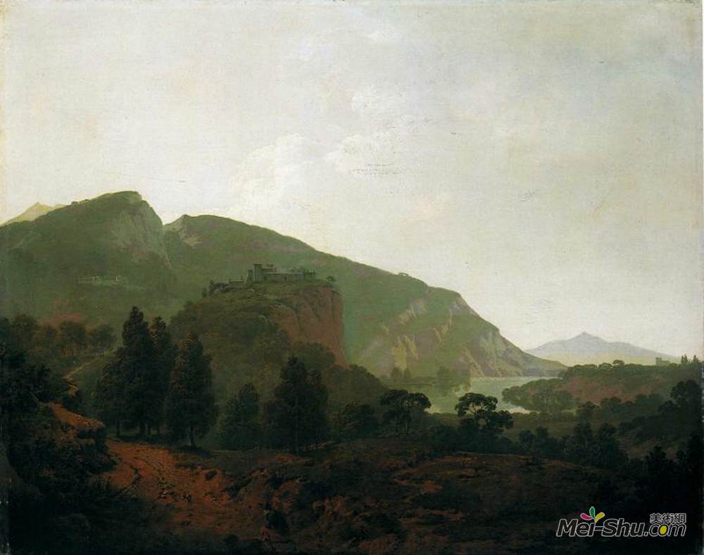 约瑟夫·莱特(Joseph Wright)高清作品《意大利风景》
