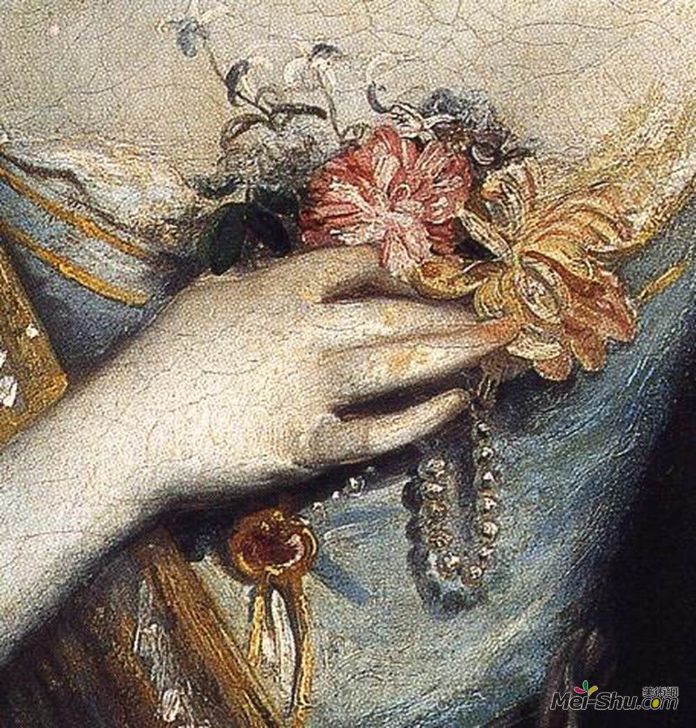 乔舒亚·雷诺兹(Joshua Reynolds)高清作品《安妮达什伍德（细节）》