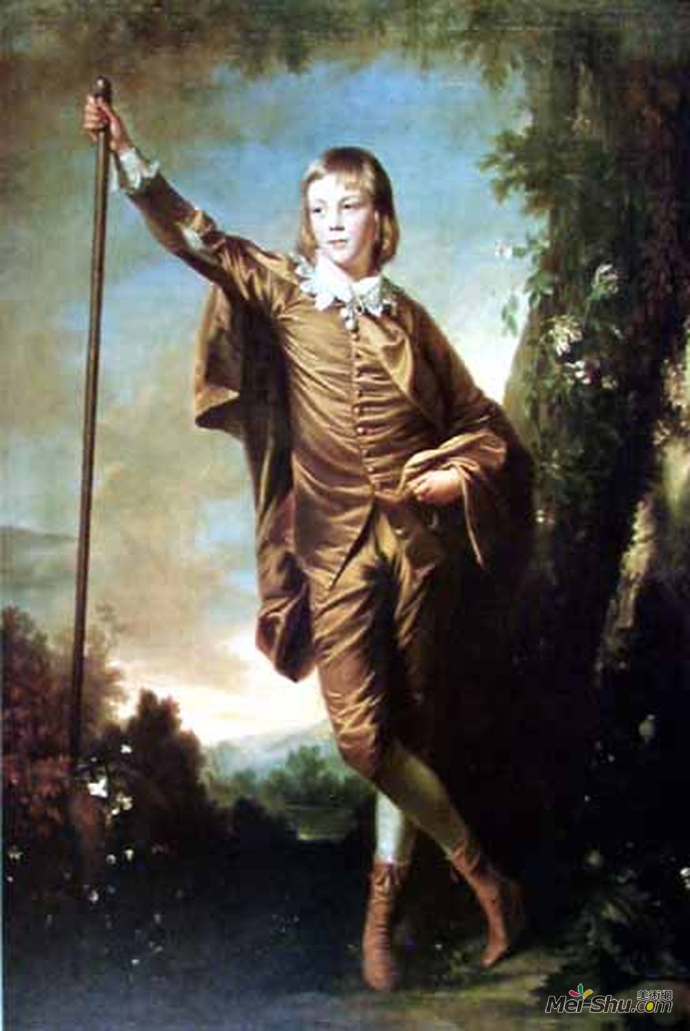 乔舒亚·雷诺兹(Joshua Reynolds)高清作品《棕色男孩》