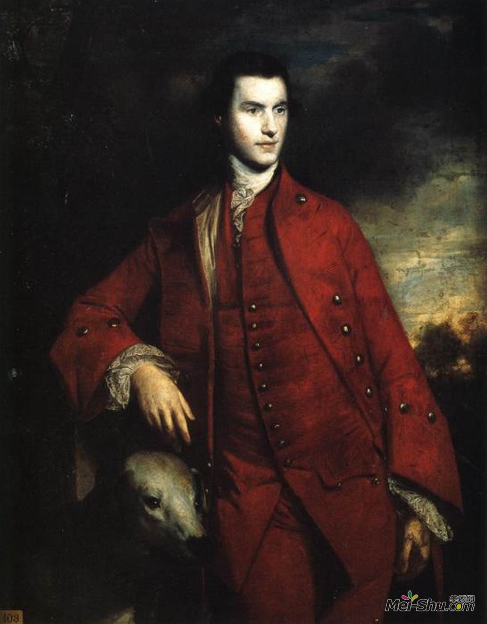 乔舒亚·雷诺兹(joshua reynolds)高清作品:charles lennox, 3rd duke