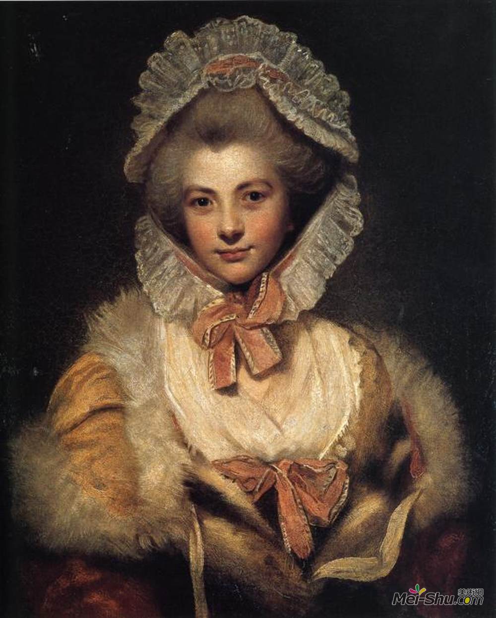 乔舒亚·雷诺兹(Joshua Reynolds)高清作品《Countess Lavinia Spencer》