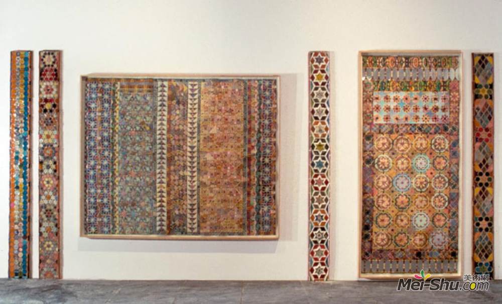 乔西·科兹洛夫(Joyce Kozloff)高清作品《惠特尼双年展的安装》