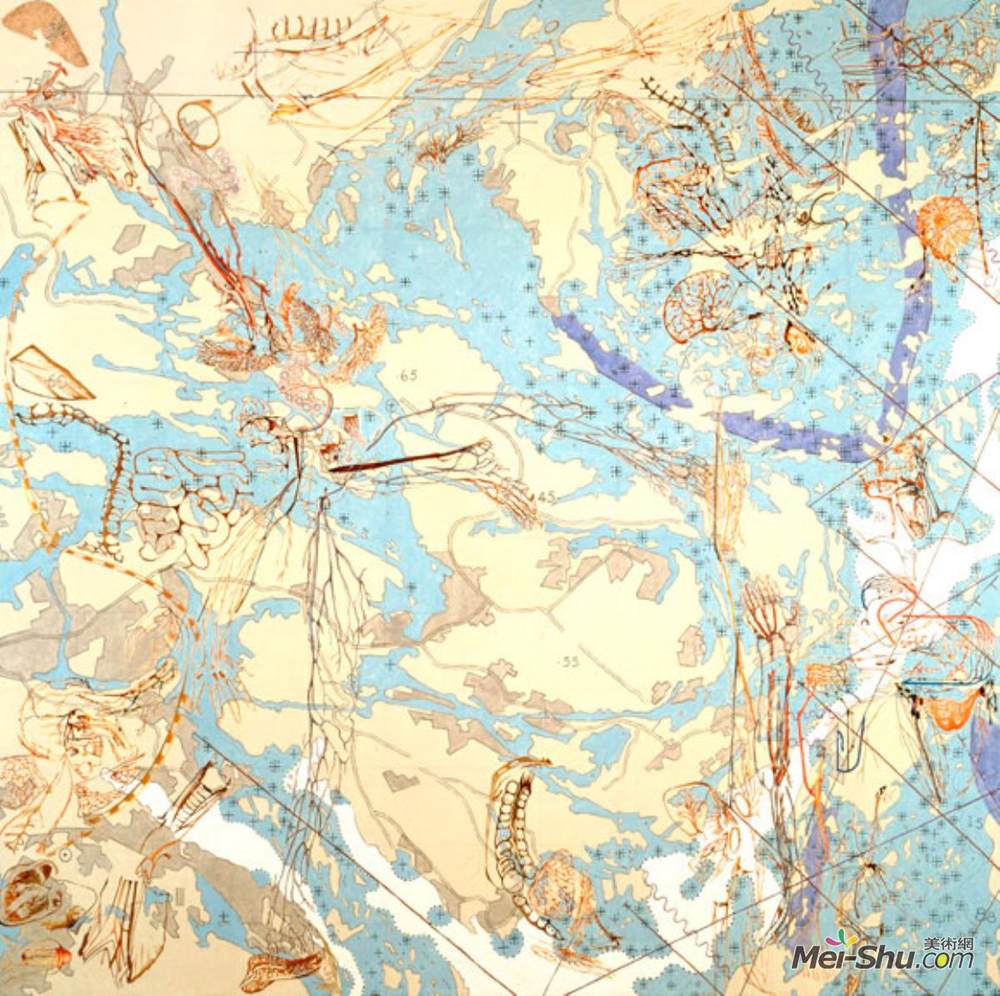 乔西·科兹洛夫(Joyce Kozloff)高清作品《水体》