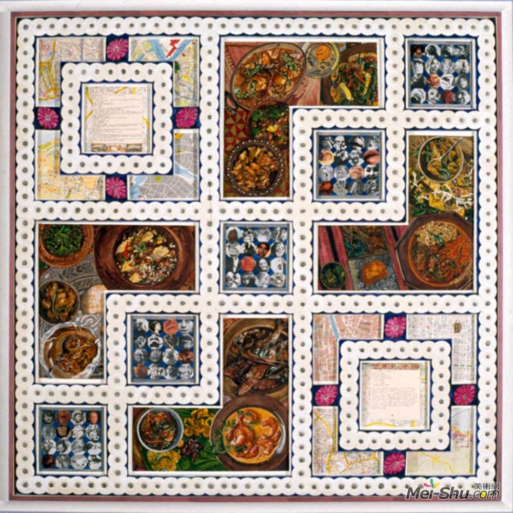 乔西·科兹洛夫(Joyce Kozloff)高清作品《焦特布尔蓝：印度人》