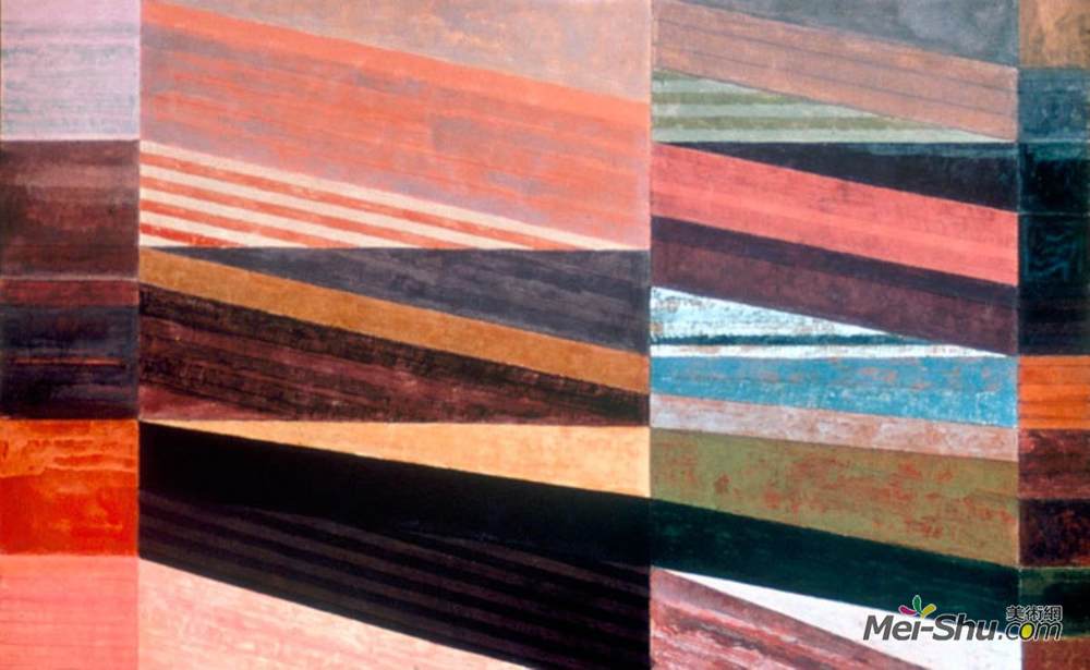 乔西·科兹洛夫(Joyce Kozloff)高清作品《未来15幅（大、小）盒子绘画》