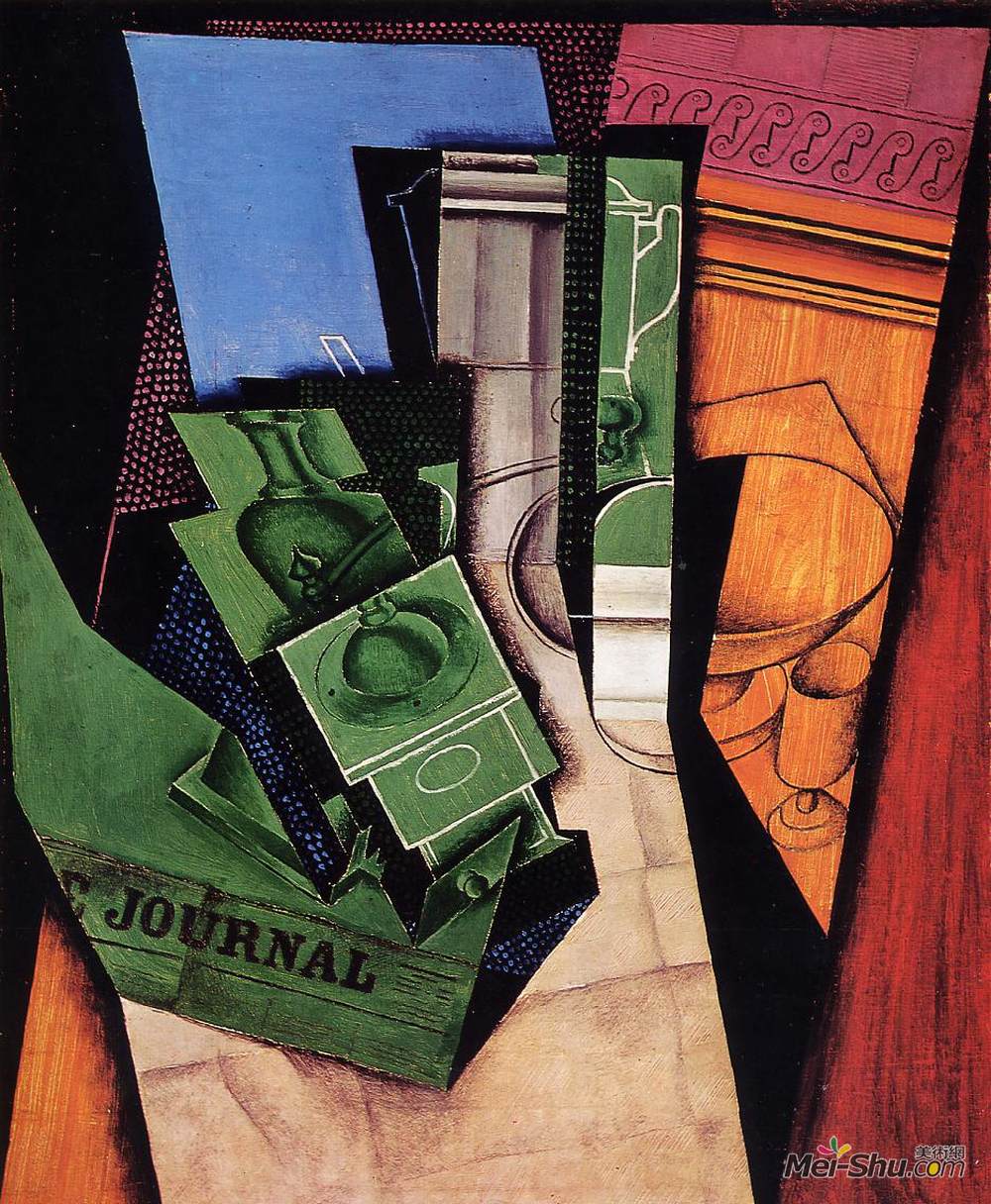 胡安·格里斯(Juan Gris)高清作品《早餐》