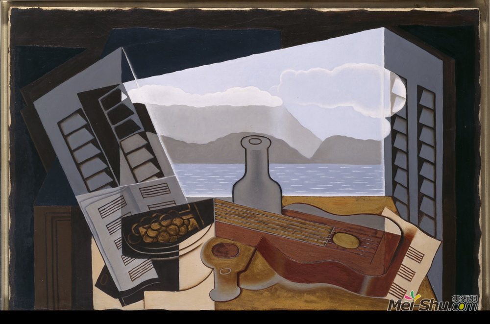 胡安·格里斯(Juan Gris)高清作品《敞开的窗户》