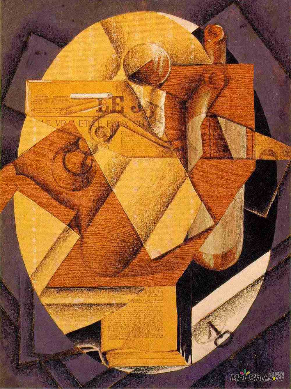 胡安·格里斯(Juan Gris)高清作品《桌子》