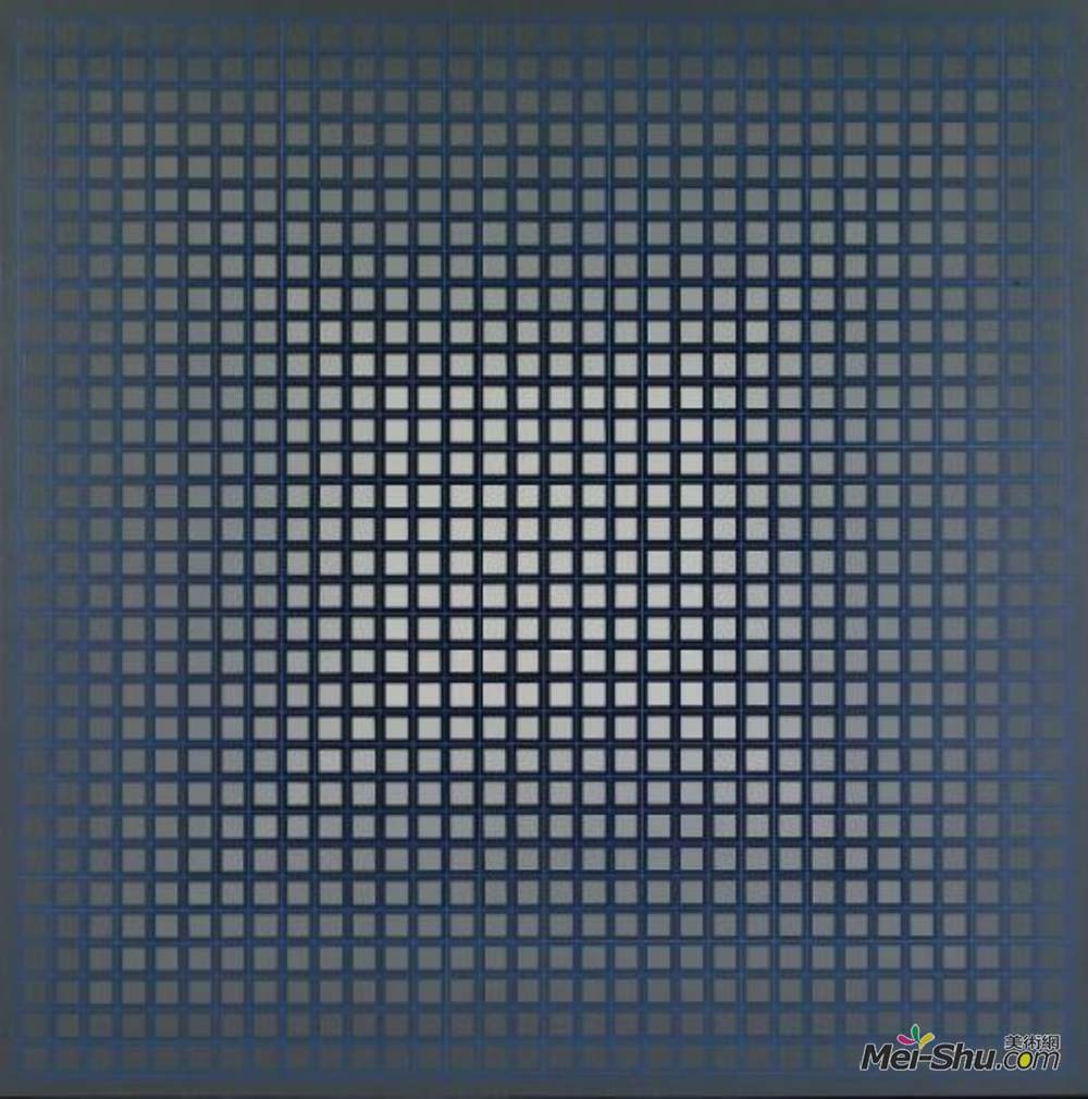 朱利安·施坦查克(Julian Stanczak)高清作品《微光》