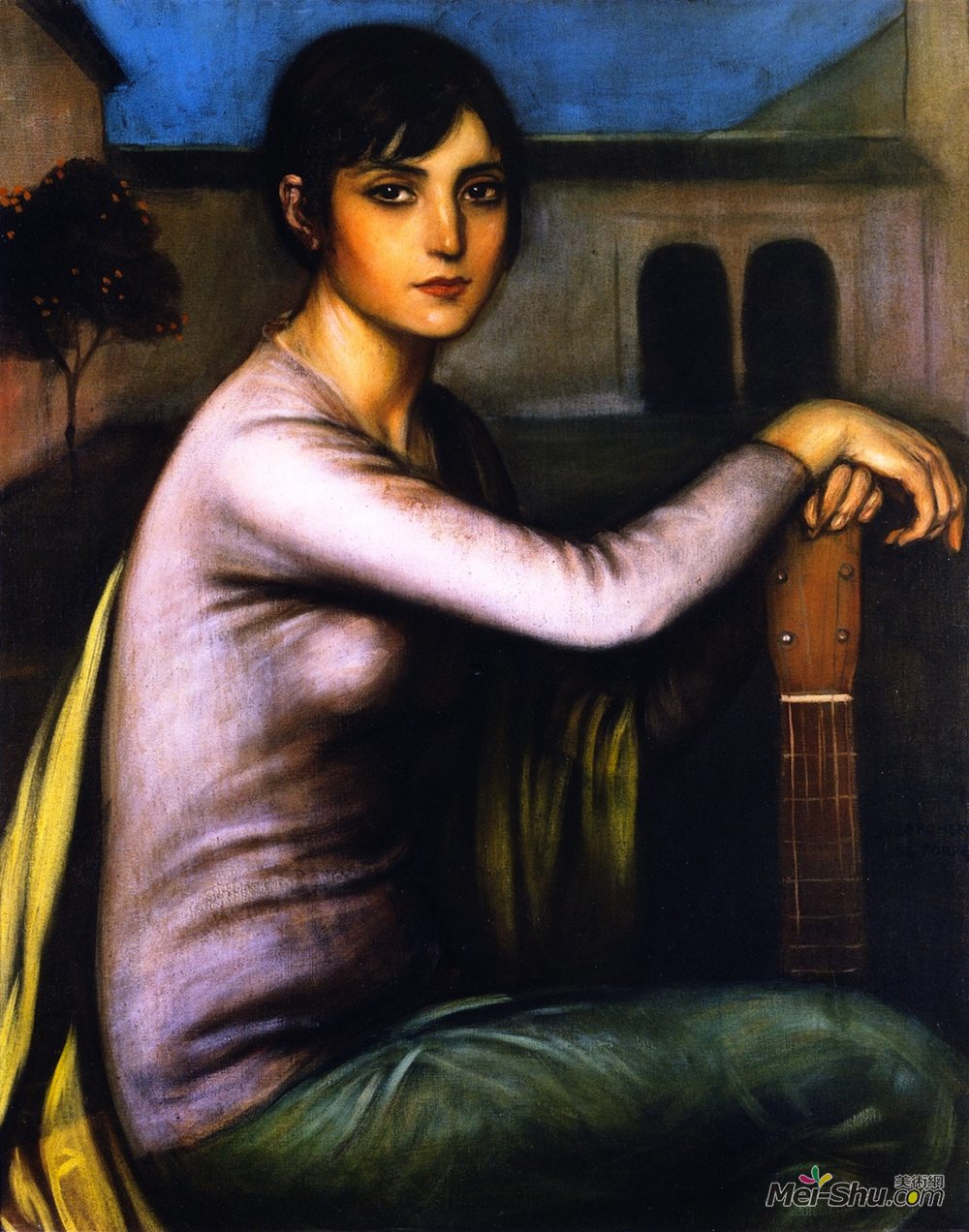 胡利奥·罗梅罗·代·托里斯(Julio Romero de Torres)高清作品《安达鲁萨》