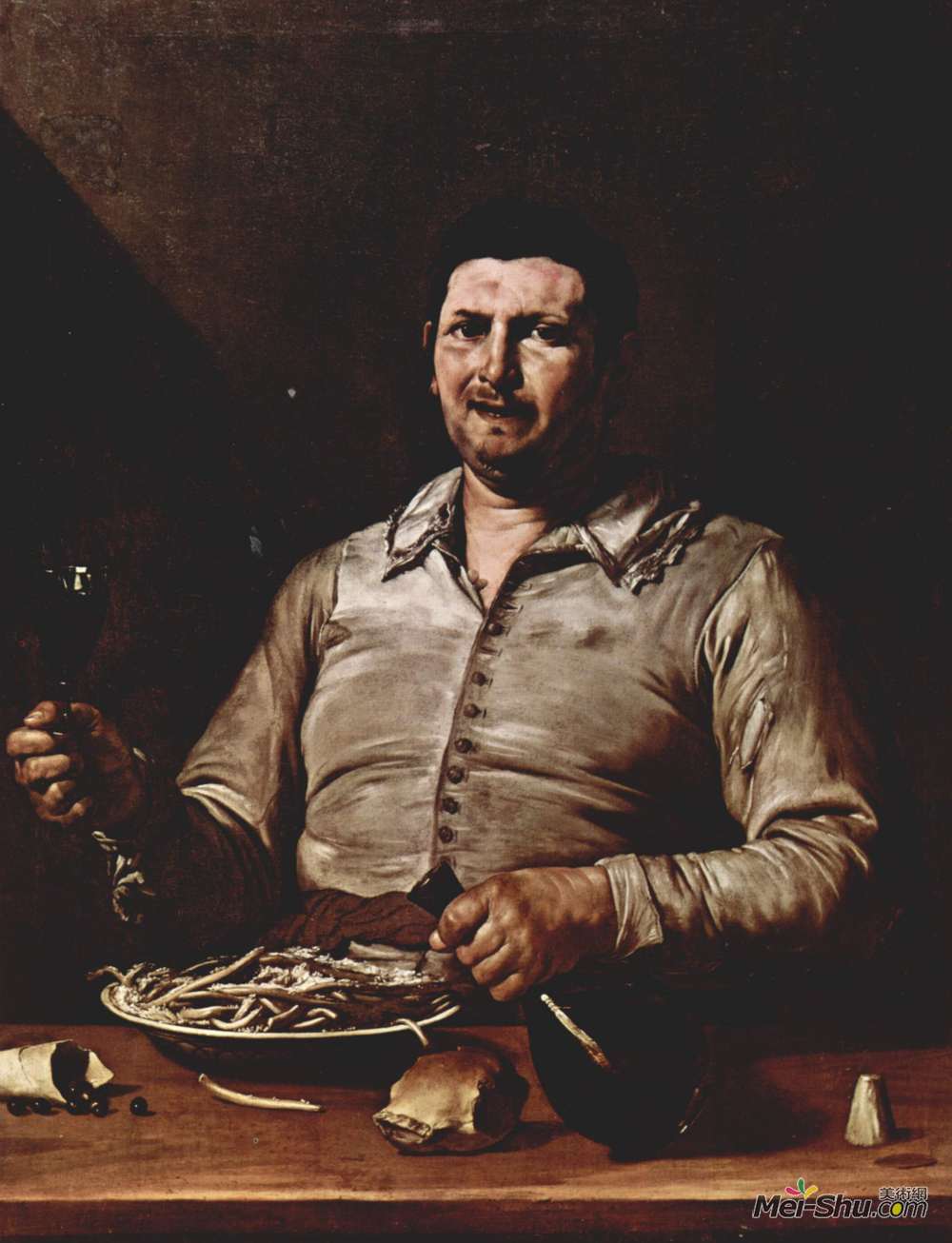 胡塞佩·德·里贝拉(Jusepe de Ribera)高清作品《味觉寓言》