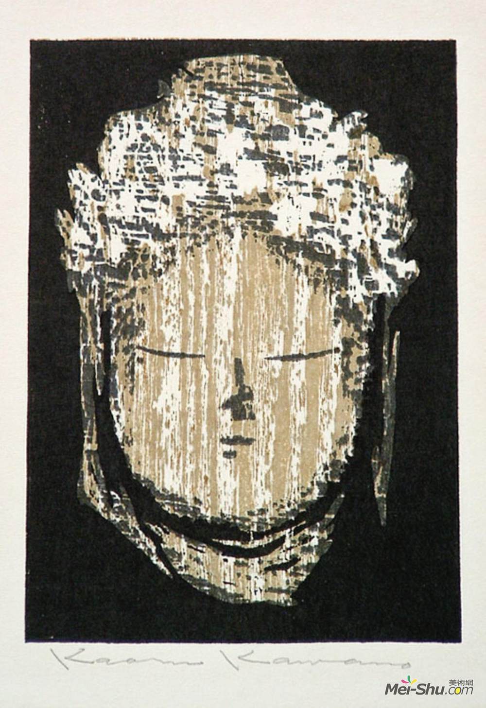 卡鲁卡瓦诺(Kaoru Kawano)高清作品《闭目图》