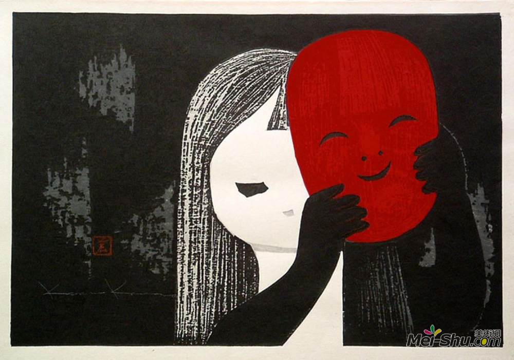 卡鲁卡瓦诺(Kaoru Kawano)高清作品《儿童与面具》