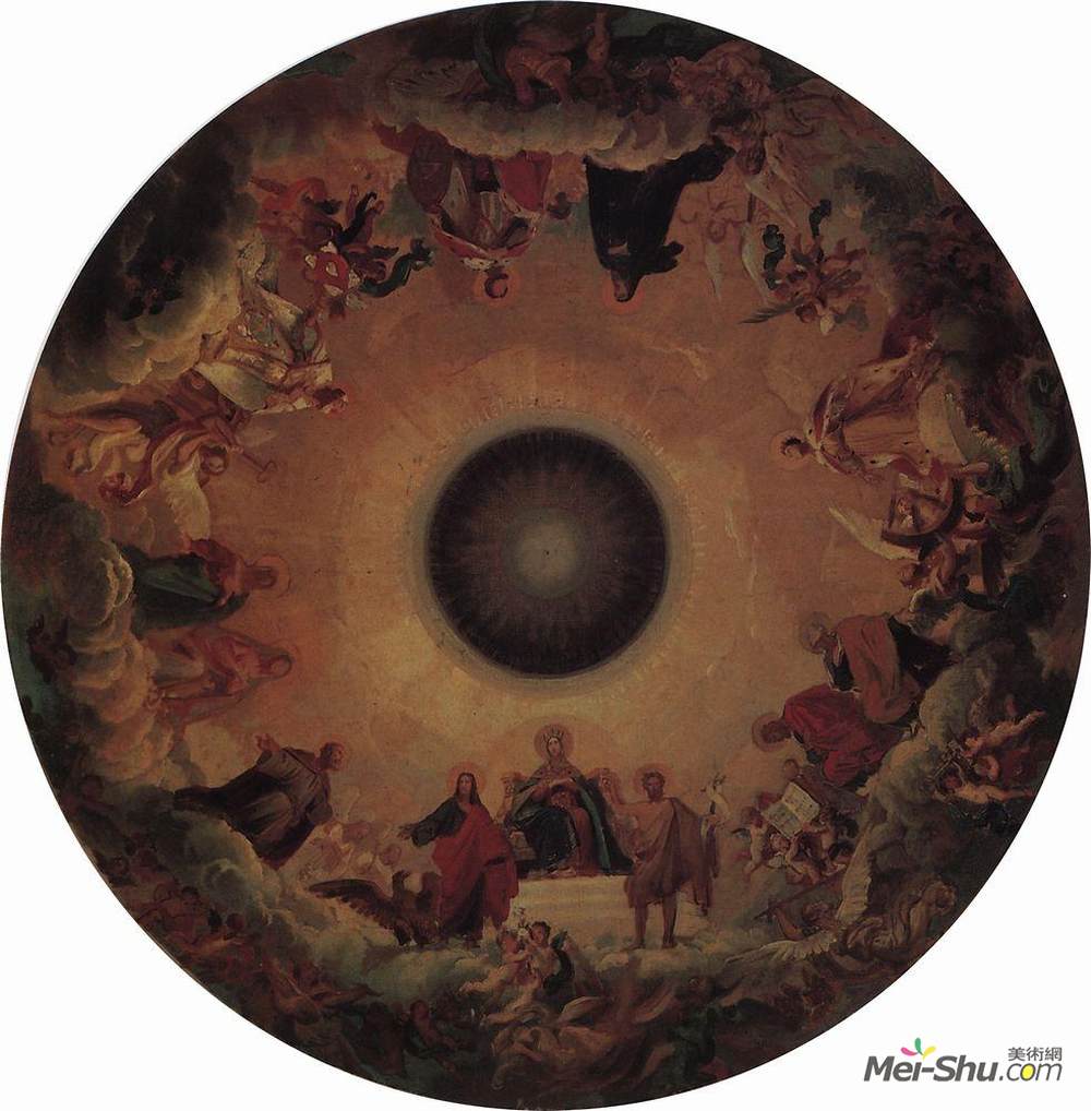 卡尔·布留洛夫(Karl Bryullov)高清作品《普拉丰》