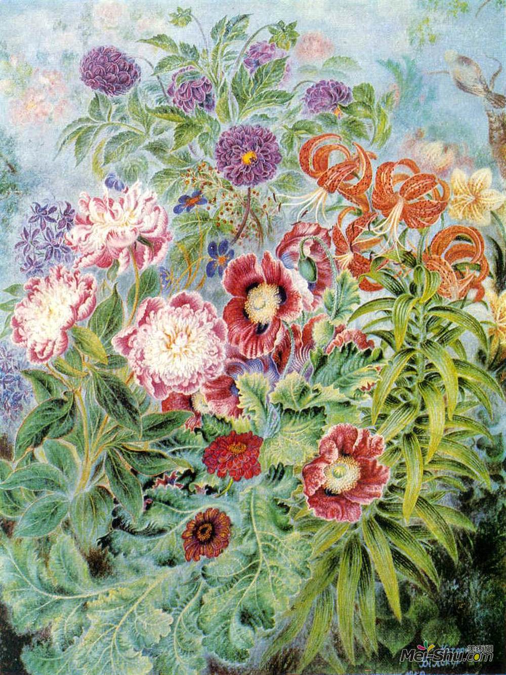 卡特尼亚比洛克(Kateryna Bilokur)高清作品《花束》
