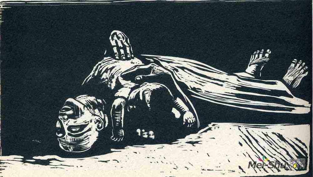 凯绥·珂勒惠支(Kathe Kollwitz)高清作品《寡妇二世》