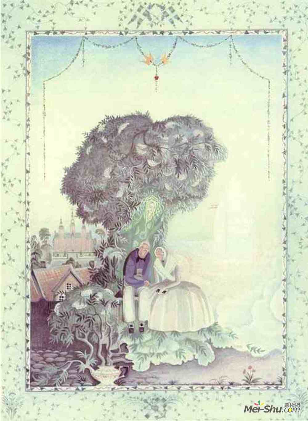 凯·尼尔森(Kay Nielsen)高清作品《母树》