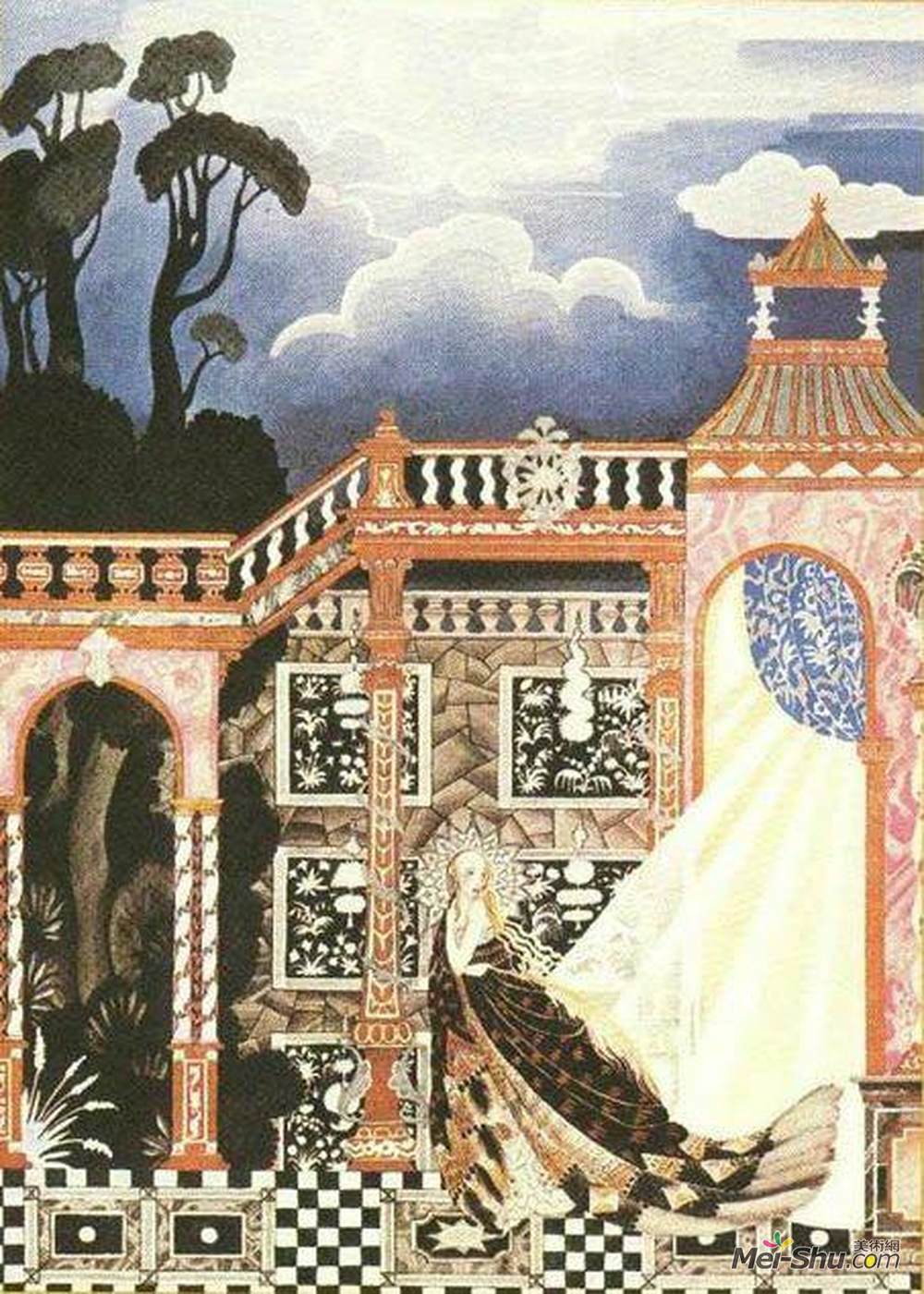 凯·尼尔森(Kay Nielsen)高清作品《猫皮》